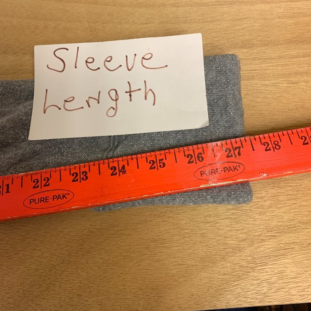 Aerie  tunic pullover grey metallic activewear loungewear activewear SZ XL - Picture 9 of 10